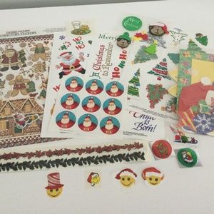 Stickers and Diecut set - Christmas Theme